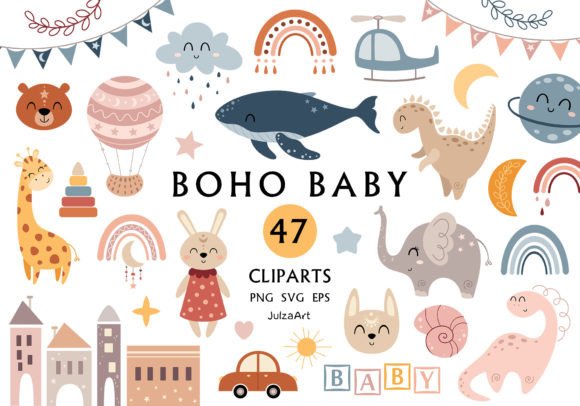 Download Boho Baby Svg, Bohemian Clipart - Baby Collection
