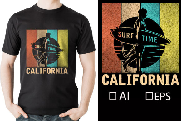 Download Surf Rider Vintage Retro Style - Premium Bundle