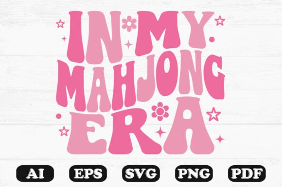 Download In My Mahjong Era Pink Retro Style - Retro style Collection