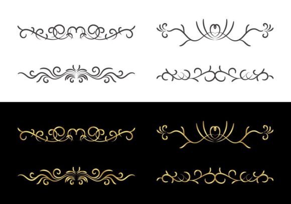 Download Decorative Border in Retro Style - Premium Resources