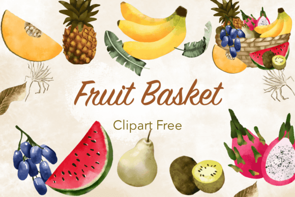 Download Fruit Basket Clipart Free - Premium Resources