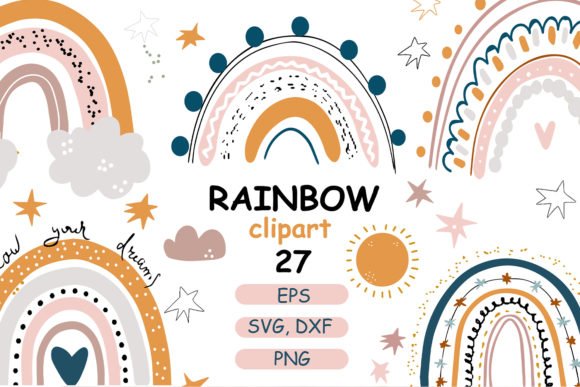 Download Rainbow Baby Pastel Clipart - Baby Collection