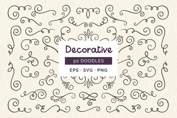Download Decorative Doodles - Doodle Collection