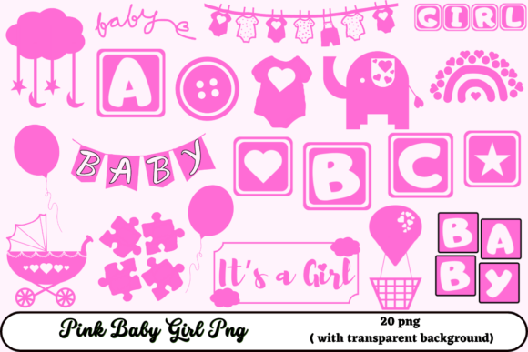 Download Pink Baby Girl Png - Baby Collection